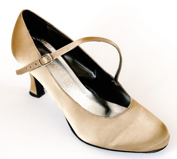 3141 scarpa da ballo donna raso beige